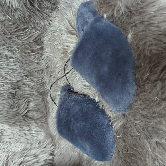 Express Grey Faux fur Slippers - Picture 5 of 11